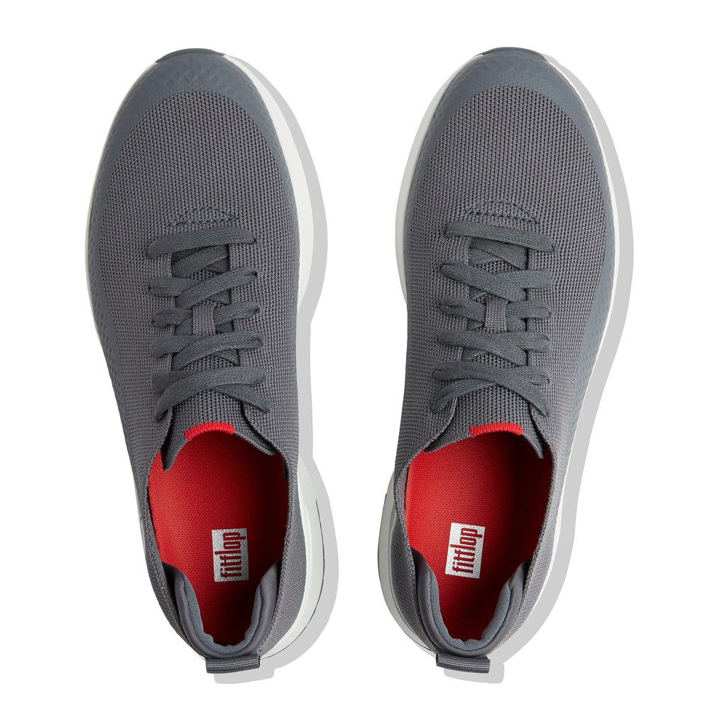 Fitflop Mens Sneakers Grey - Uberknit Ever Knit - 73BTWIZGY